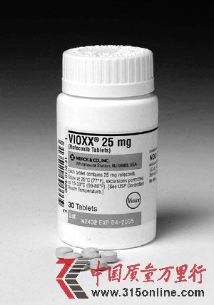 關節炎止痛藥Vioxx。